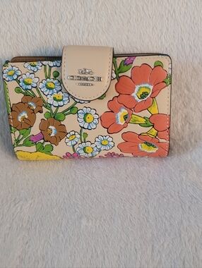 Coach Floral Wallet
